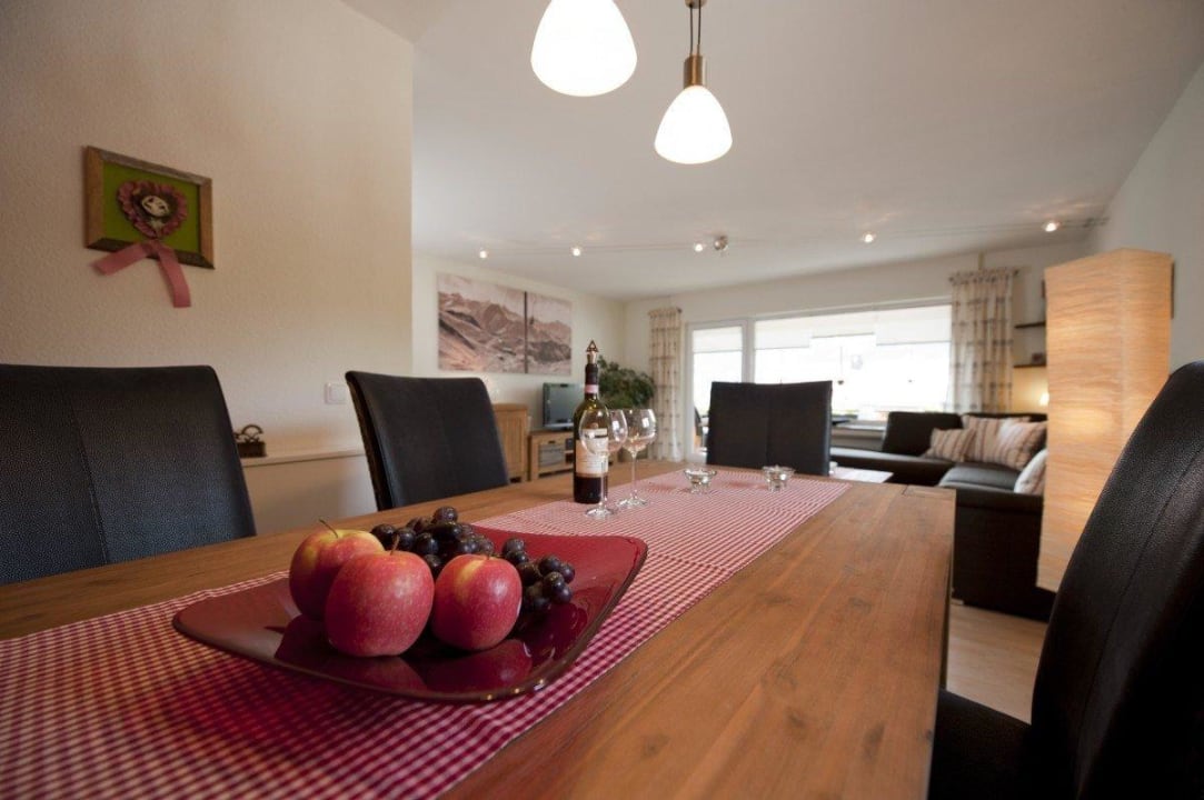 Essbereich Ferienwohnung Alpentraum