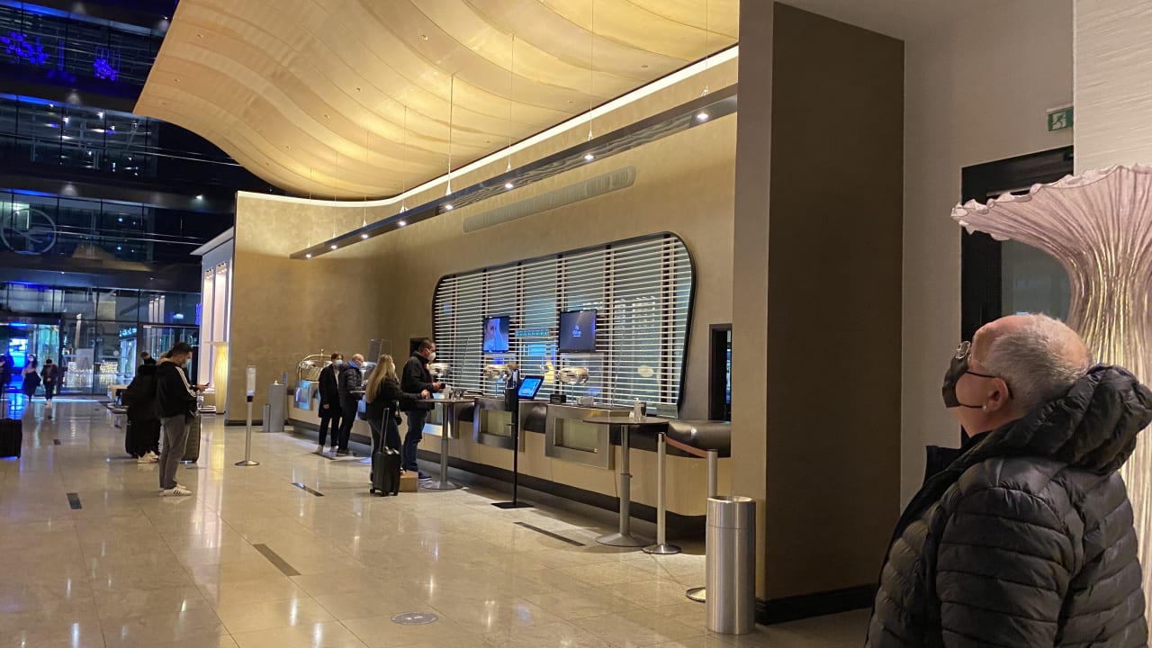 Lobby Hilton Frankfurt Airport