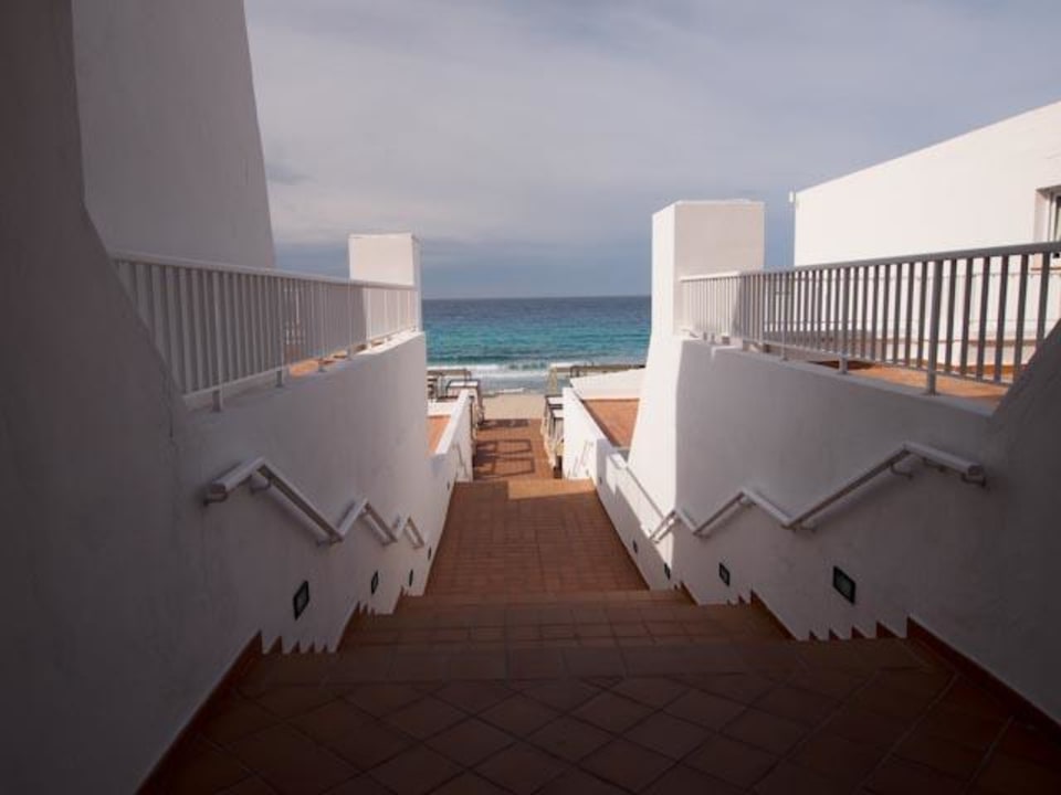Weg zum Strand Hotel Riu Palace La Mola