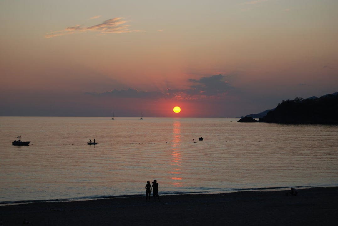 Sonnenuntergang Hotel Belcekiz Beach