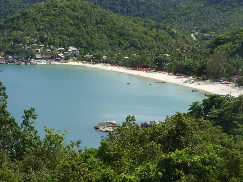 Widok z balkonu Santhiya Koh Phangan Resort & Spa