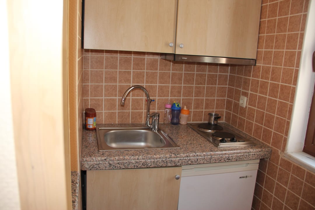 Küchenecke, überaus praktisch VONRESORT Golden Beach