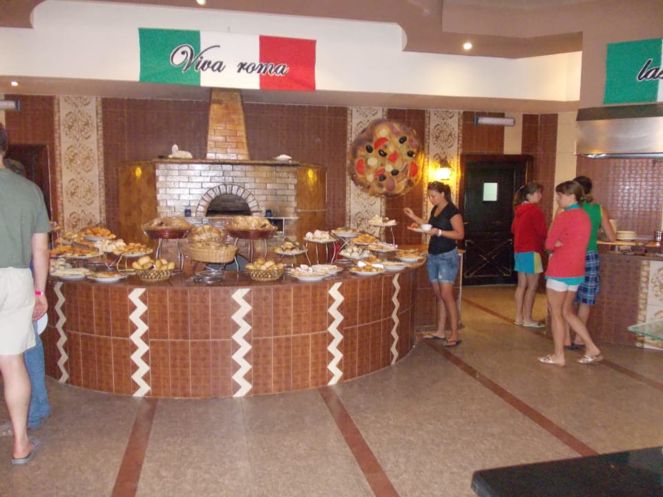 Frühstück, teilweise frisch vor den Augen zubereit Pickalbatros Palace Resort