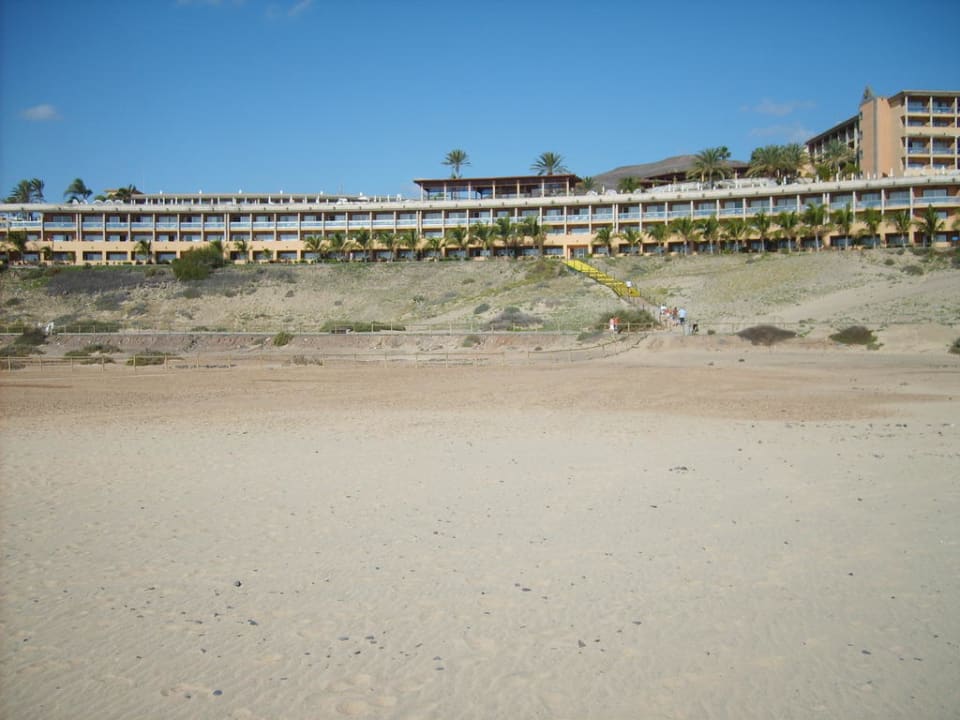 Vue de l'hôtel de la plage Iberostar Selection Fuerteventura Palace