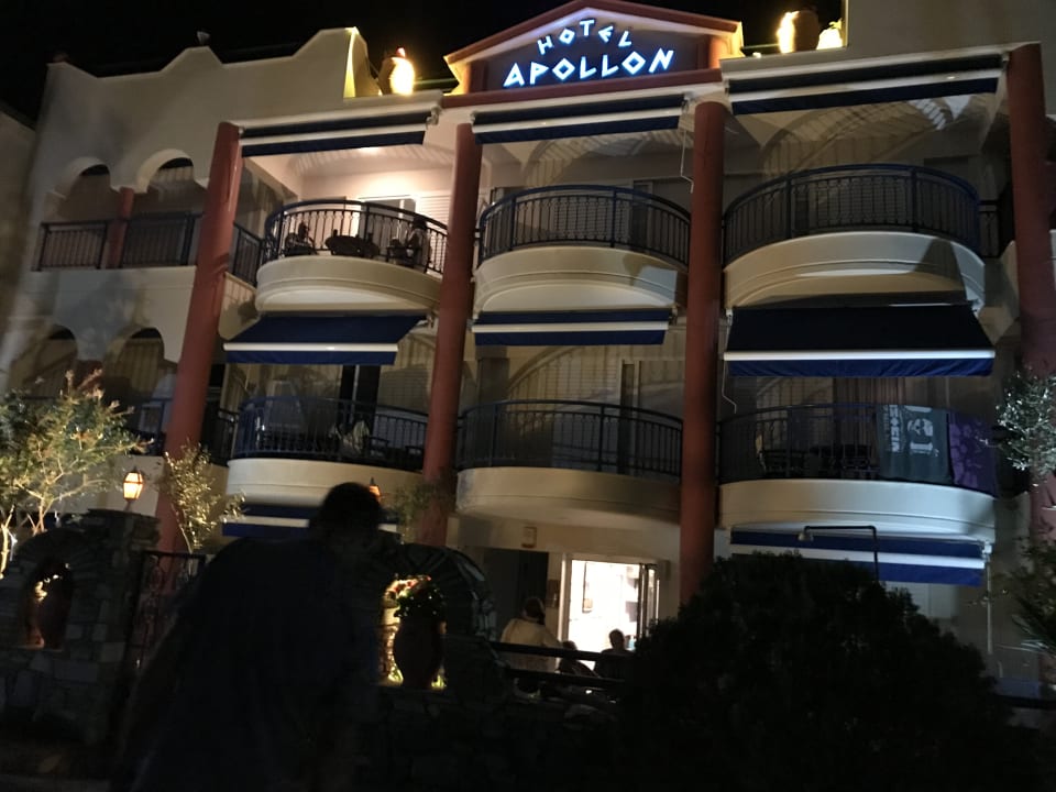 Außenansicht Hotel Apollon