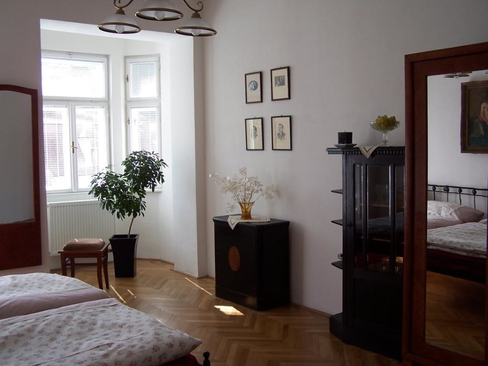 Penzion Jelen - Apartmá Art Deco - ložnice Pension JELEN - Vranov nad Dyjí