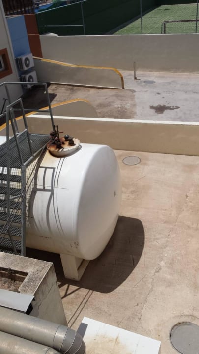 Zimmeraufgang von oben blau punta reina