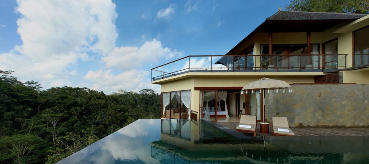 2 BR Pool Villa Komaneka At Tanggayuda