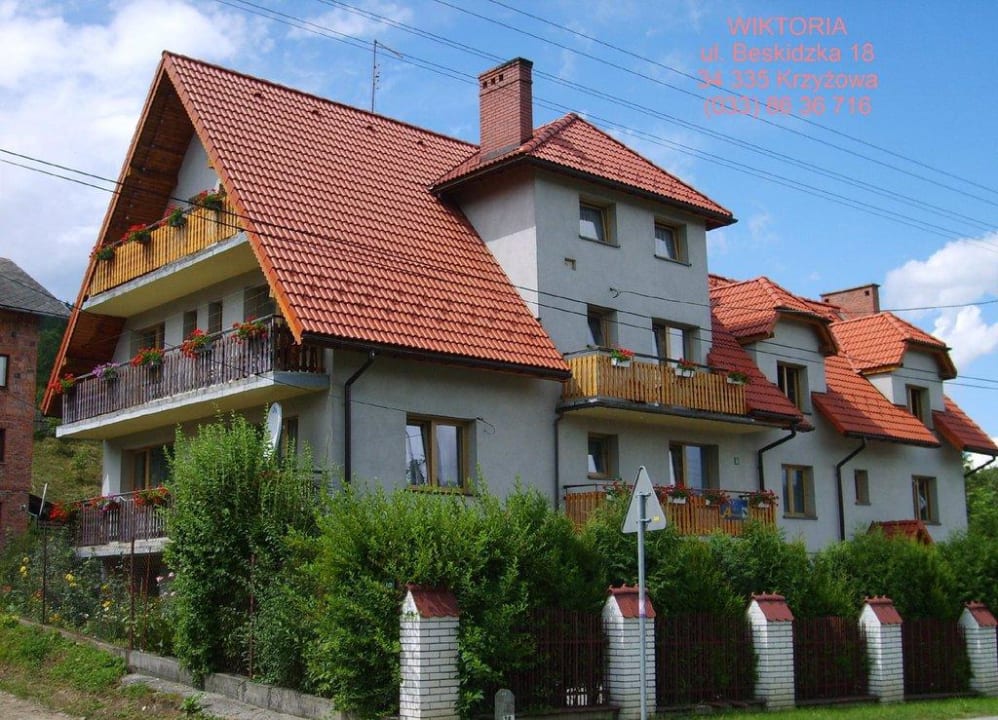 Wygląd zewnętrzny domu Pension Wiktoria Korbielów