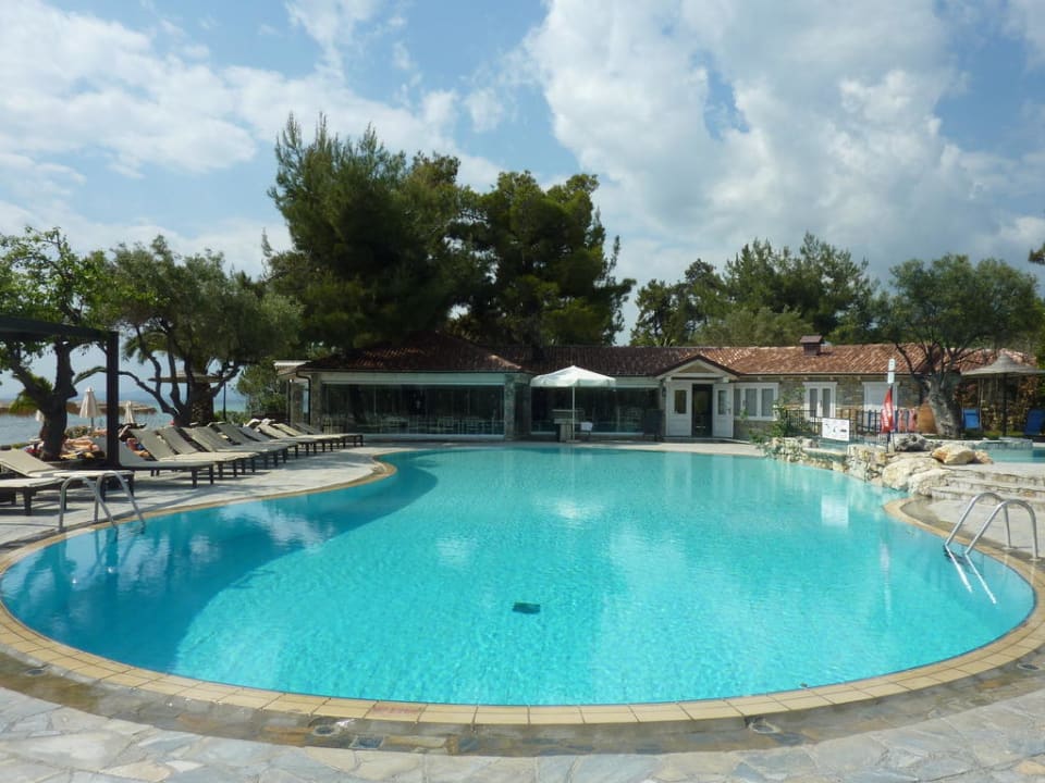 Pool & Restaurant Anthemus Sea Beach Hotel & Spa