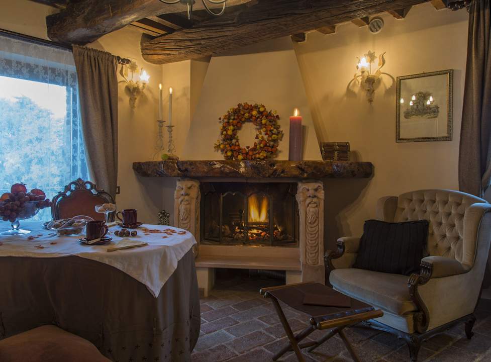 Salotto appartamento  Hotel Mons Major Relais