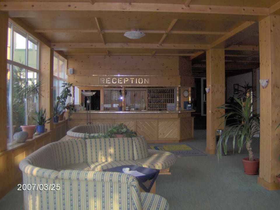 Rezeption und Lobby Landhotel Harz