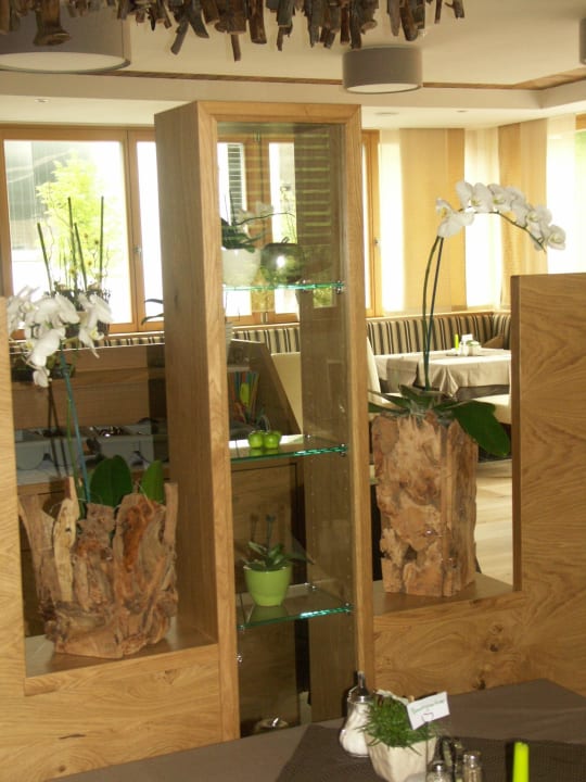 Im Speisesaal Alpenhof Lodge Passeiertal