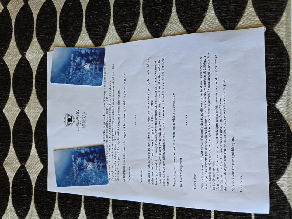 Zimmer Grand Hotel Resort Ma&MA