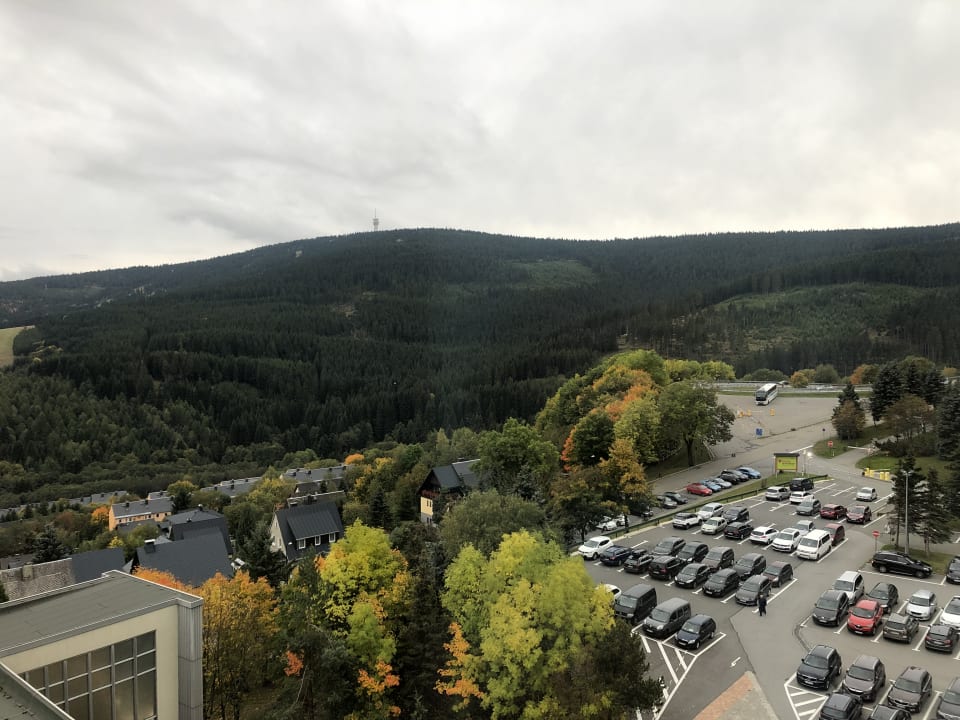 Ausblick AHORN Hotel Am Fichtelberg