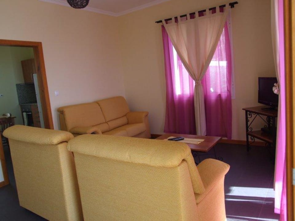 O living room Villas Paraiso das Flores