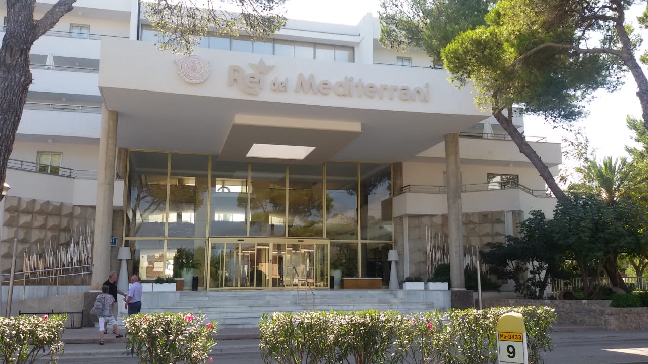 Eingang BG Hotel Rei del Mediterrani Palace