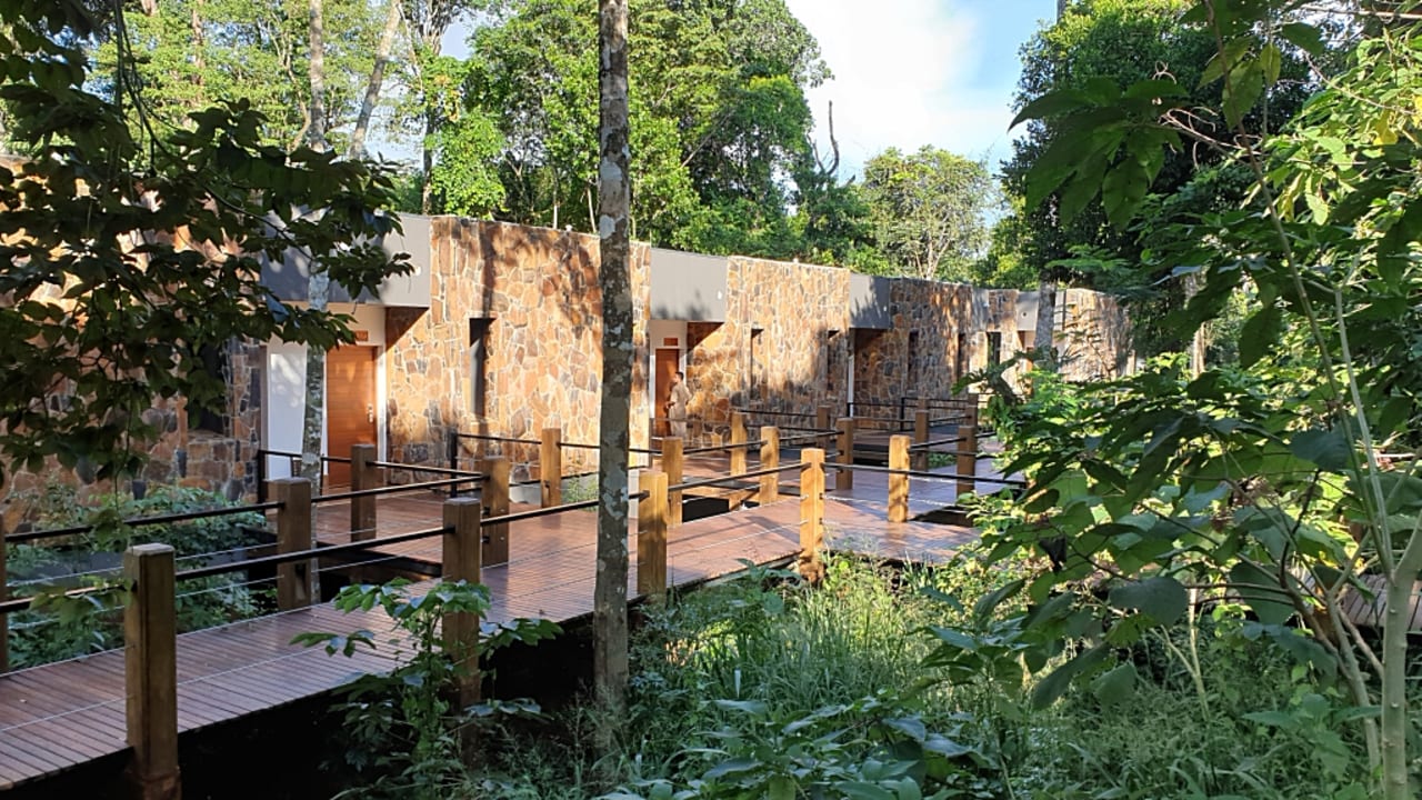 Außenansicht Selvaje Lodge Iguazu