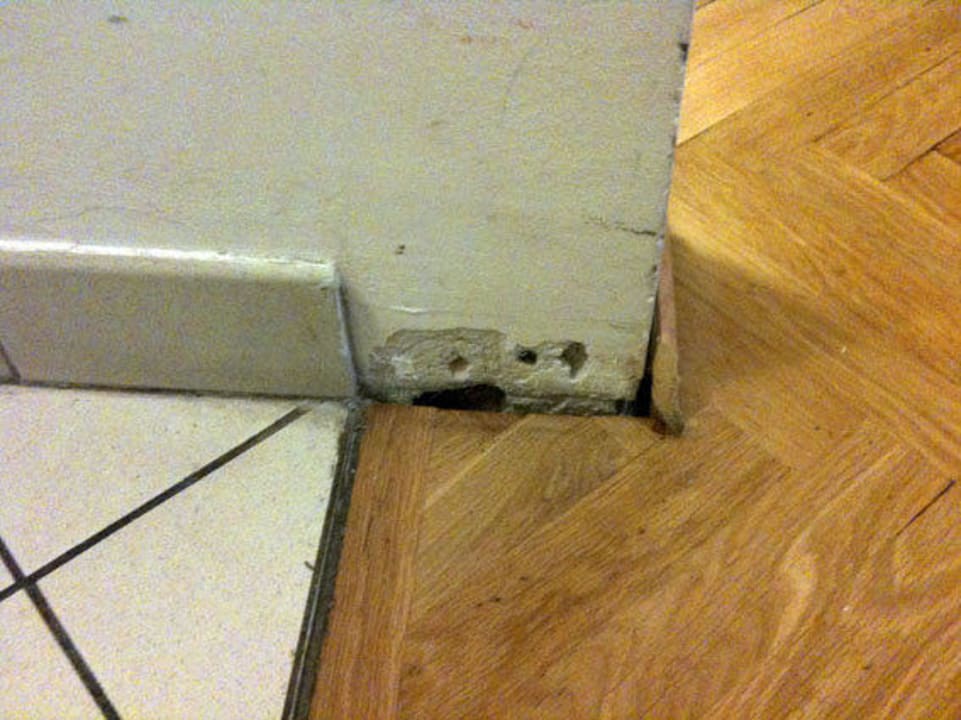 Kaputte Leiste Hotel Geblergasse