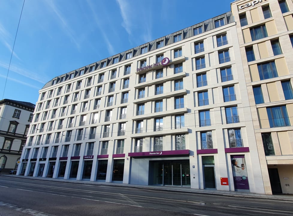 Außenansicht Premier Inn Leipzig City Oper Hotel