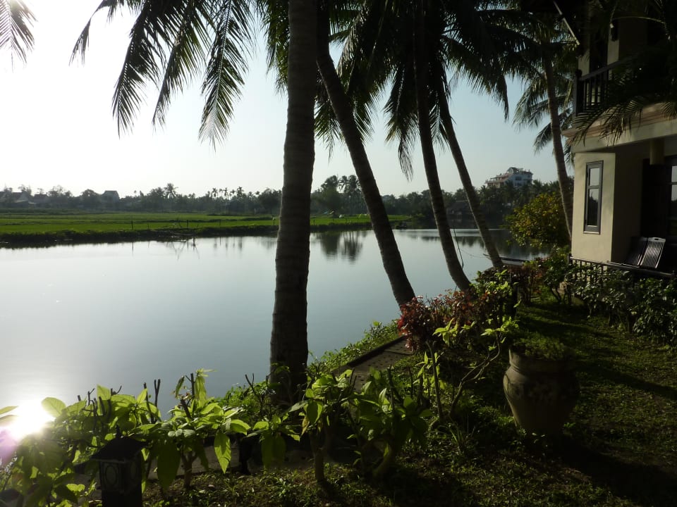 Ausblick auf den Fluss Hoi An Riverside Resort & Spa