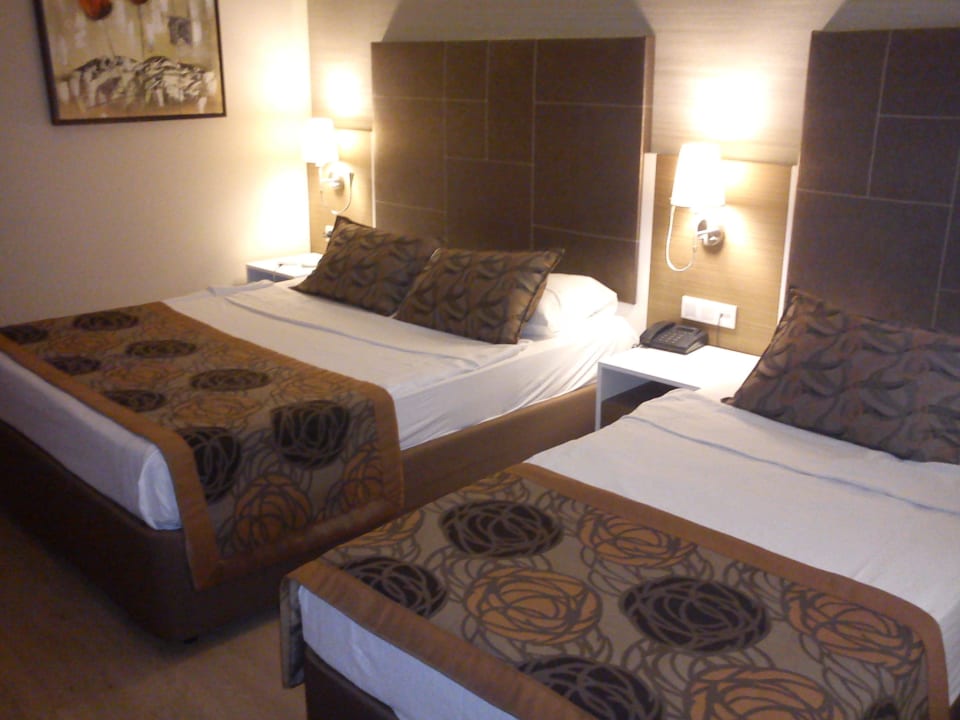 Unser Zimmer im Nebengebäude  My Home Resort