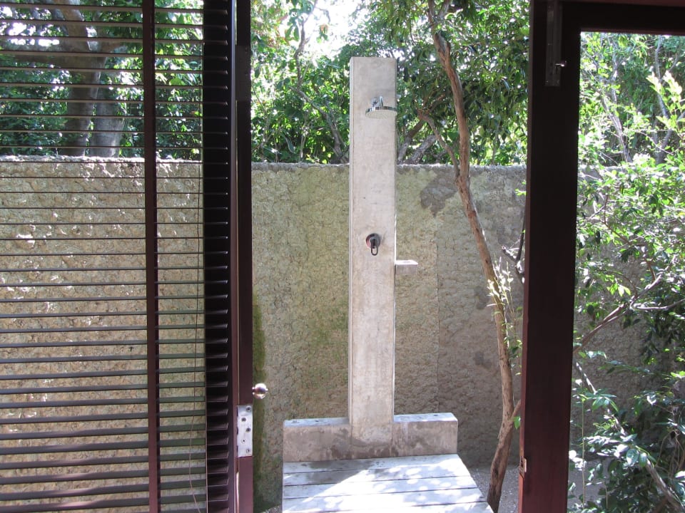 Aussendusche (immer genutzt) Jungle Beach by Uga Escapes