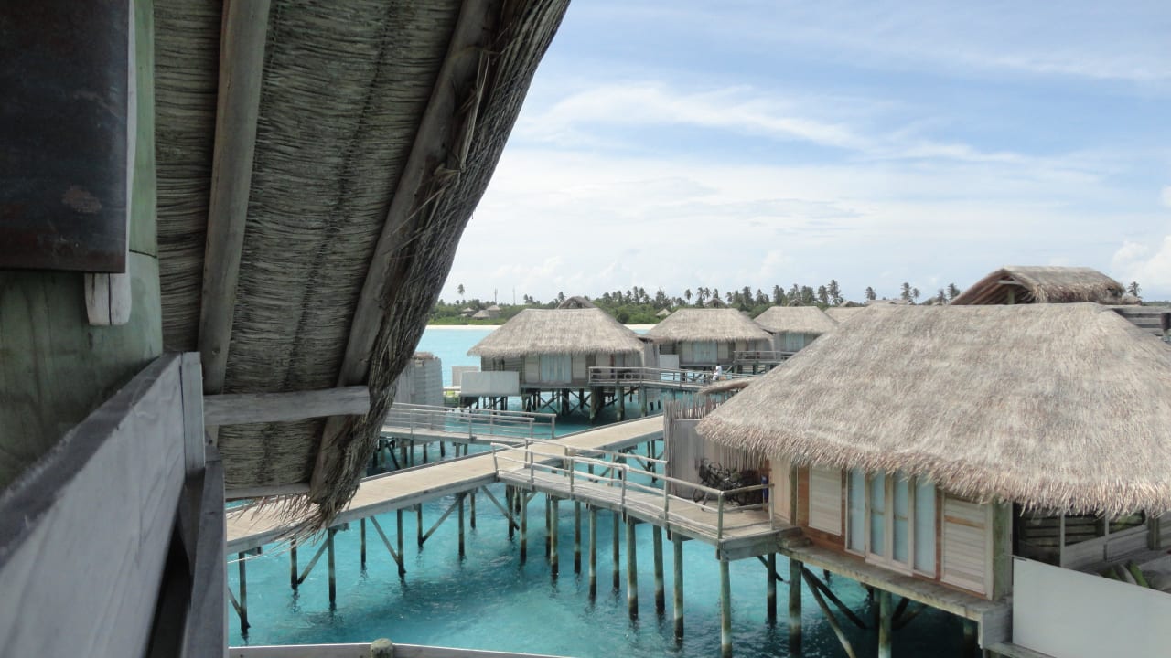 Von oben gesehen Hotel Six Senses Laamu