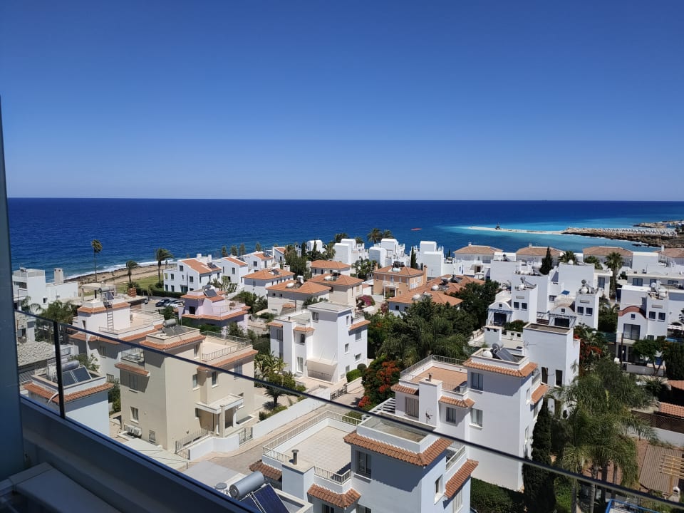 Ausblick Crystal Springs Beach Hotel