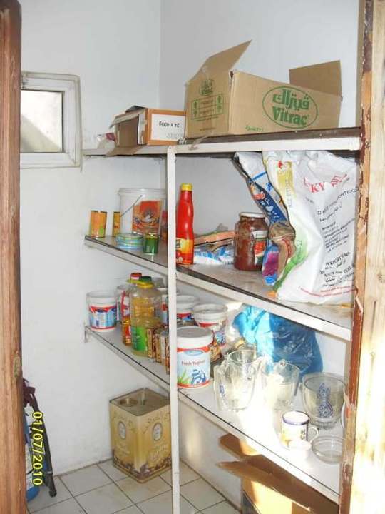 Lebensmittellager Candle Hotel Wadi Musa