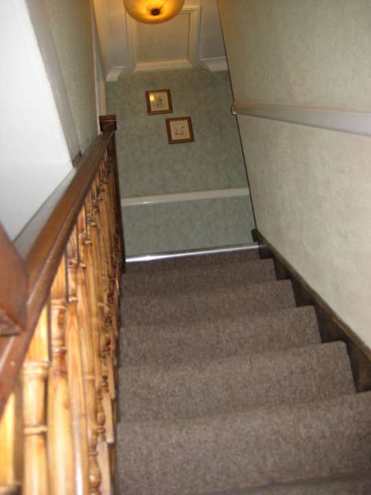 Treppenaufgang Hotel Stansted Airport Lodge