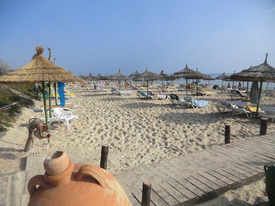 Direkt am Hotel El Ksar Resort & Thalasso