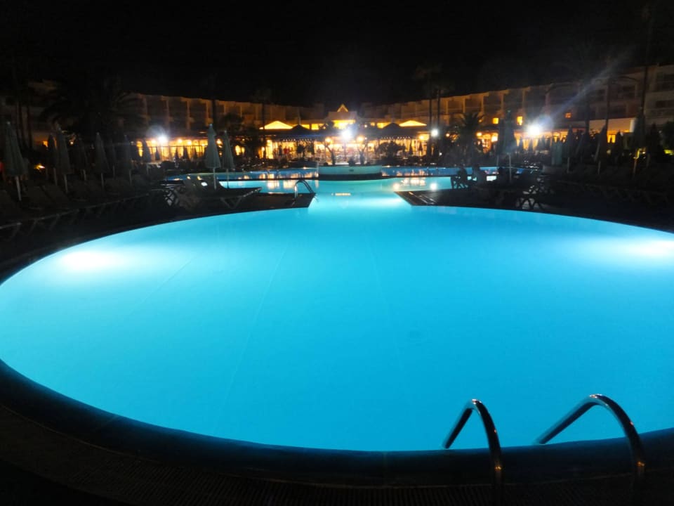 Bei Nacht Hotel Riu Paraiso Lanzarote