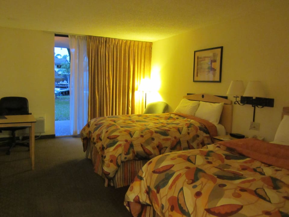 Blick von der Tür Hotel Lake Tarpon Resort