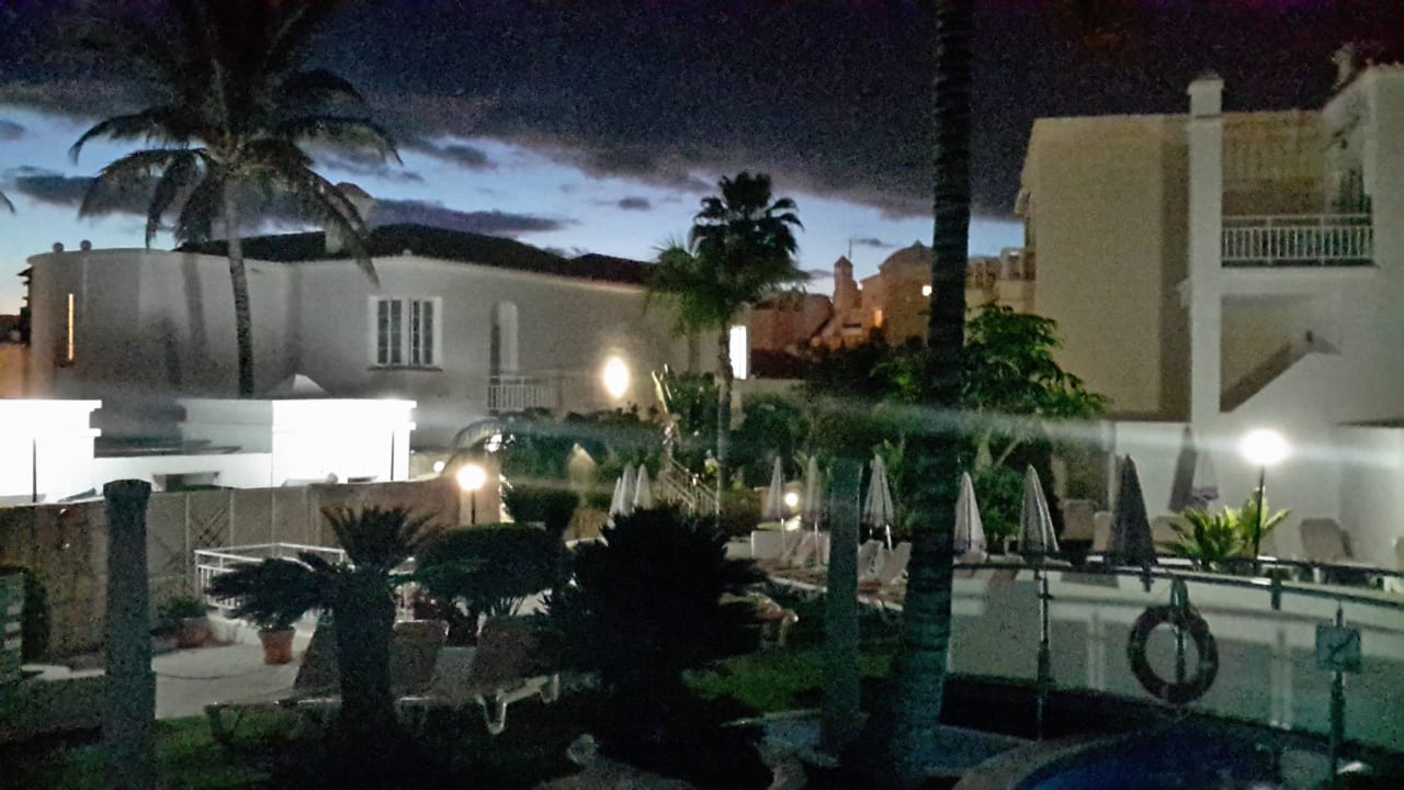 Abendlicher Blick vom Balkon LABRANDA Bahía y Villas Fañabé