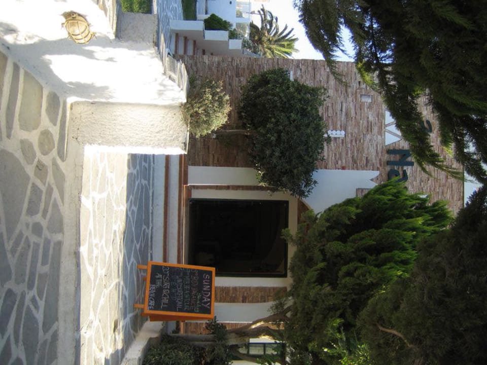 Eingang Hotel Naxos Beach I