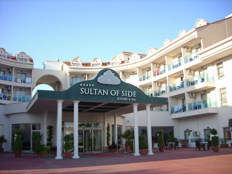 Hoteleingang Hotel Sultan of Side
