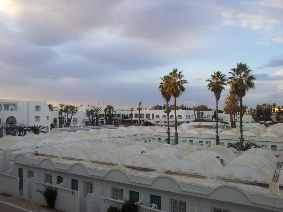Anlage Blick zu den Bungalows El Mouradi Club Kantaoui
