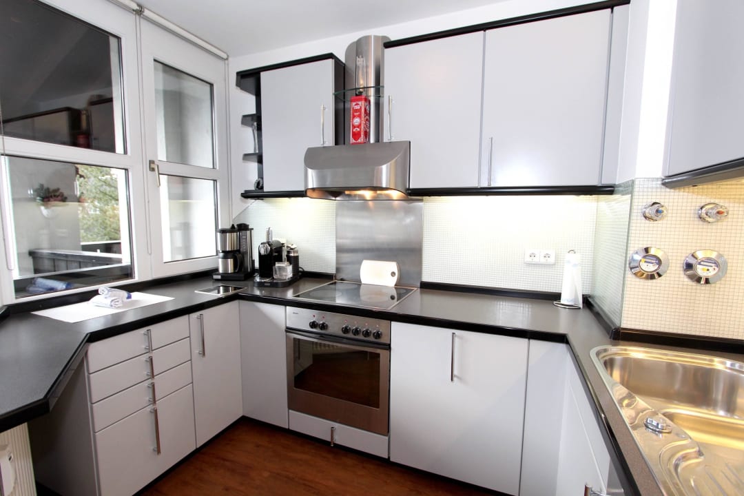 Küche Ferienwohnung Platzhirsch