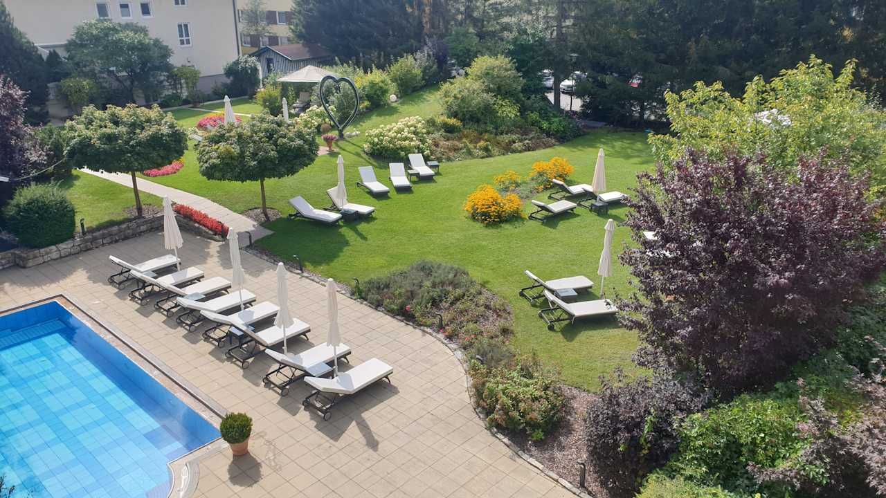 Gartenanlage Hotel Bismarck