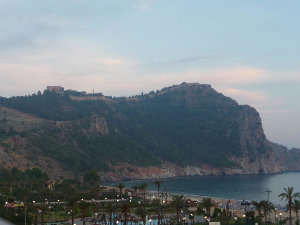 Ausblick vom Balkon Gardenia Hotel