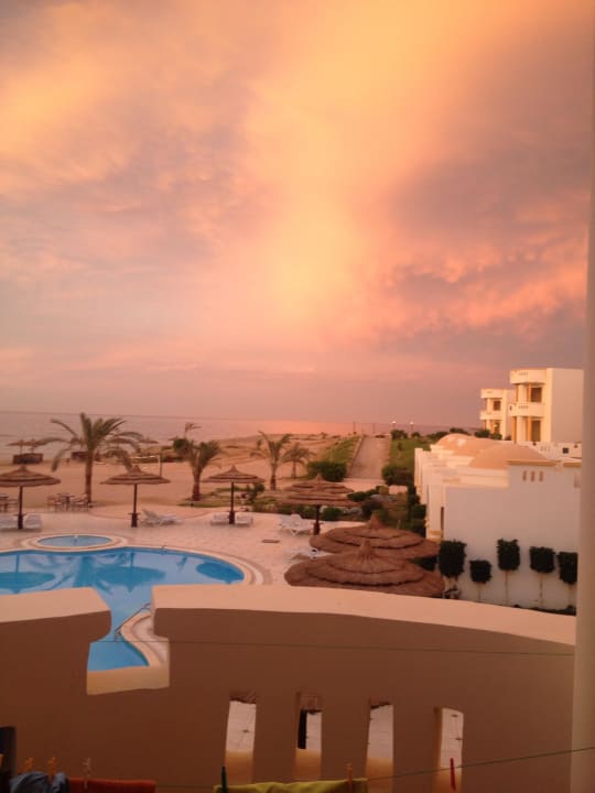 Schöner Ausblick  Coral Sun Beach