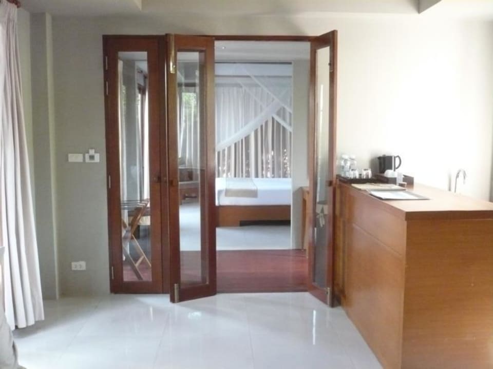 Blick, Durchgang zum Schlafzimmer Hotel AKA Resort Hua Hin