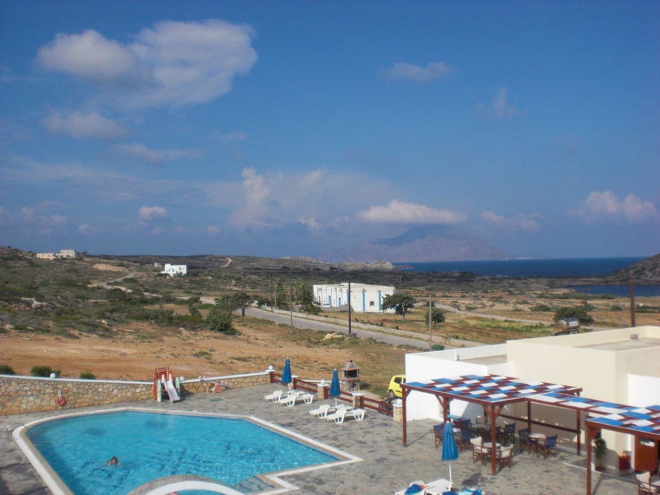 Blick aus Zimmer Apartments Golden Sun