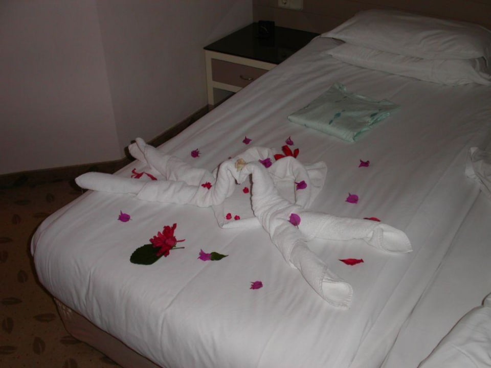 Das Bett ist gerichtet Megasaray Club Belek