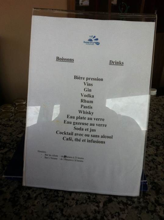 Nur Cocktail des Tages ist kostenlos Dunes D'or Ocean Club