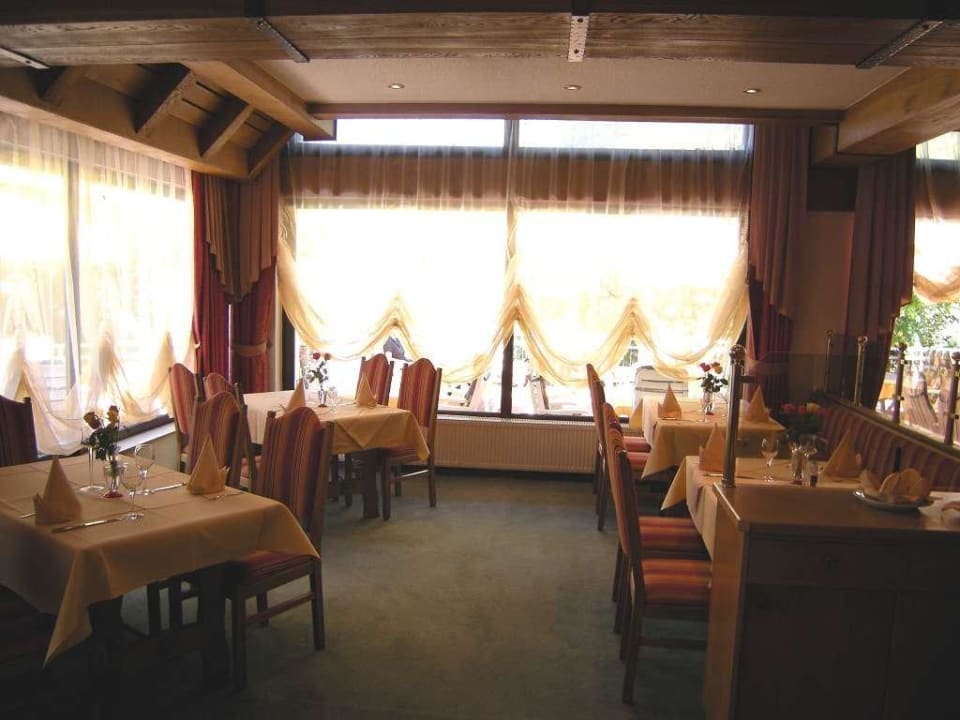 Teilansicht des Restaurants Hotel am Kaiserbrunnen