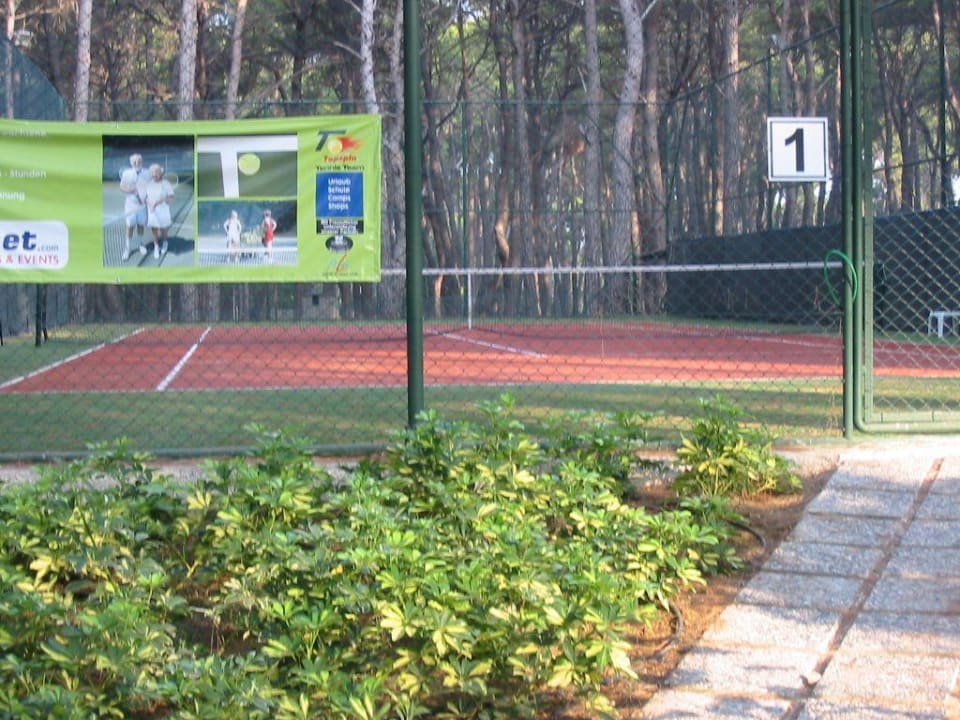 Court de tennis Turquoise Hotel