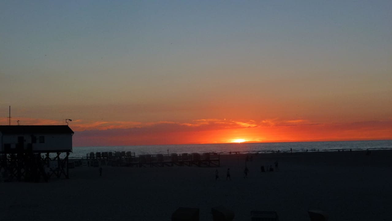 Aus dem Zimmer fotografiert Strandgut Resort
