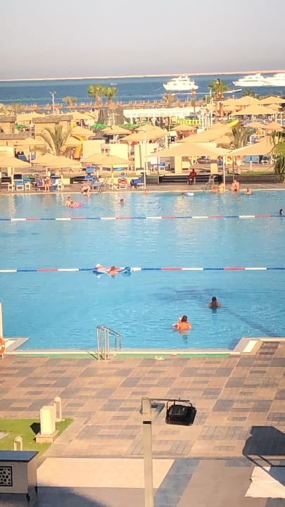 Ausblick Pickalbatros White Beach Resort - Hurghada
